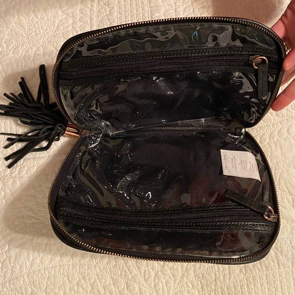 Claudine & Ash black leather Diaper bag - Picture 5 of 11